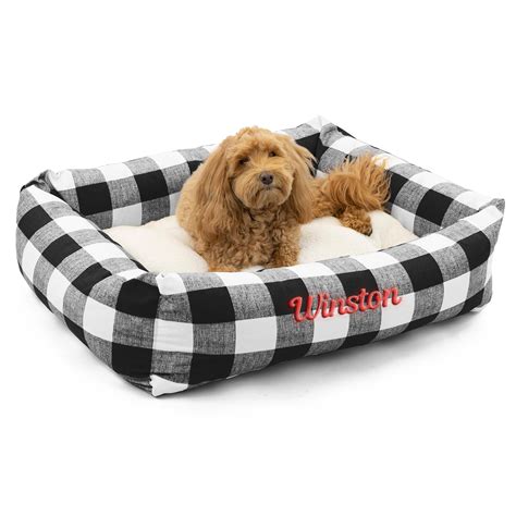 Personalized Dog Bed Dog Bed Custom Dog Bed Washable Dog - Etsy