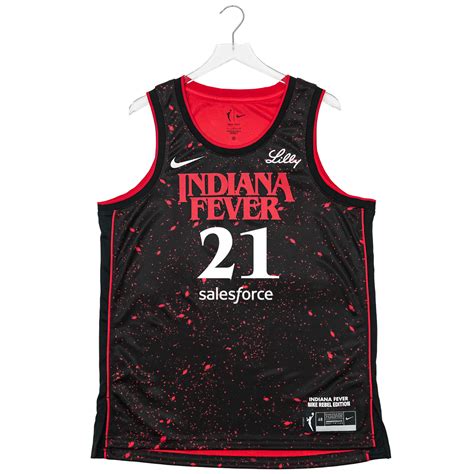 Adult Indiana Fever #21 Makayla Timpson Stranger Things Rebel Swingman ...