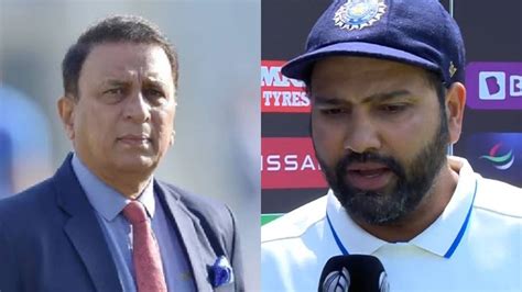 Sunil Gavaskar Disappointed With Rohit Sharma’s Captaincy In ...