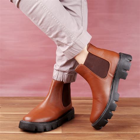 Bxxy's Faux Leather Slip-on Boots for Men – BxxyShoes