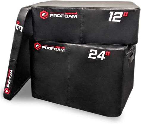 Buy Meister PROFOAM Plyo Boxes - Foam Plyometric Jump Boxes for ...