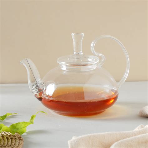 Borosilicate Glass Tea Kettle Online - Premium Kettle | Nestasia