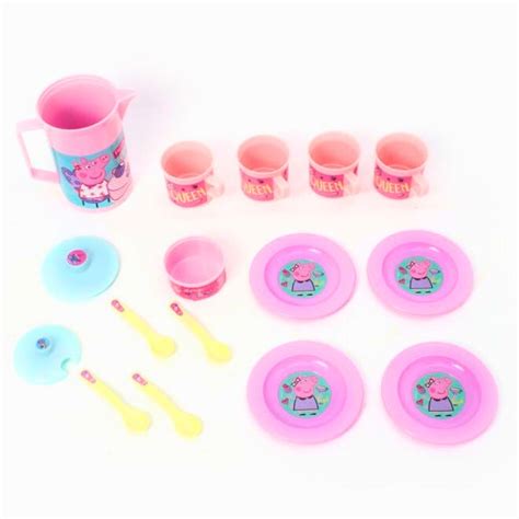 Striders: Peppa Pig Realistic Sliceable Tea Party Set – Juplay World