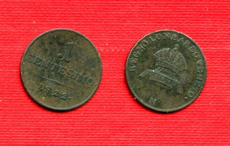 1822 - LOTTO/M23049 - LOMBARDO VENETO - 1 CENTESIMO