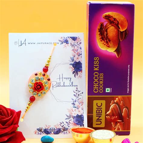 Jaipur Ace Premium Rakhi Brother With Chocolate | Rakhi Chocolate ...