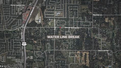 Keller, Tx: Water restored to 90 homes after leak repair | kens5.com
