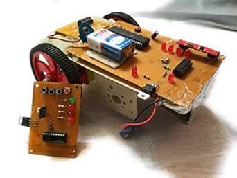 KITS4U REMOTE CONTROL CAR USING 8051 MICROCONTOLLER : Amazon.in ...