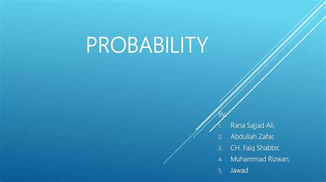 Image result for Probability in Statistics Explained