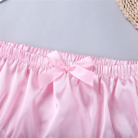 Men's Satin Bloomers Underwear Sissy Panties India | Ubuy