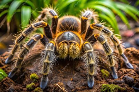 Grammostola Pulchripes Chaco Golden Knee Tarantula | Premium AI ...
