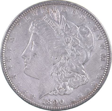 Early - 1890 Morgan Silver Dollar - 90% US Coin | Property Room