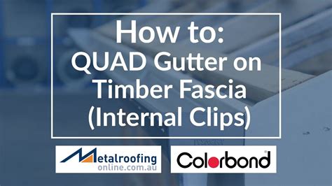 Image result for Install Colorbond Gutter
