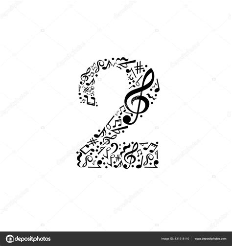 Image result for Musical Notes Numbers