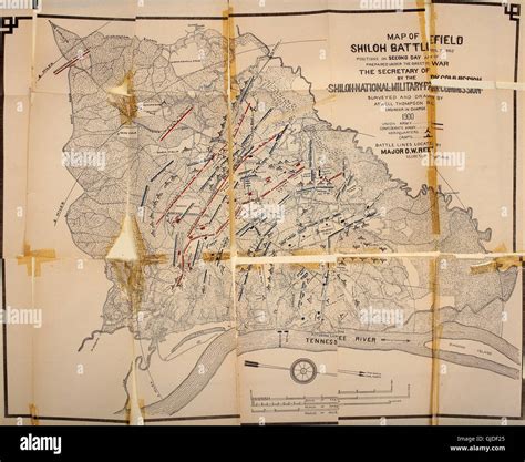 Battle Of Shiloh Map