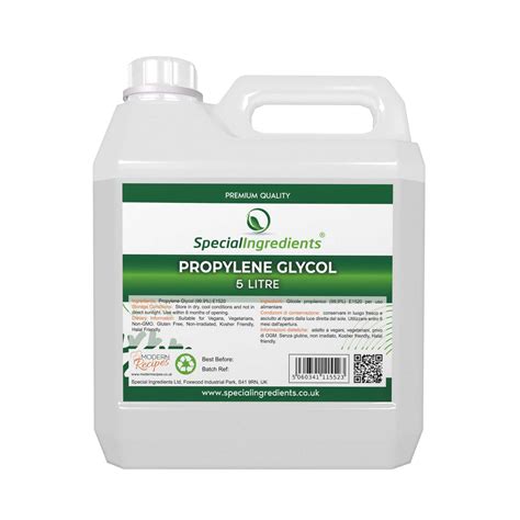 Buy Special Ingredients Mono-Propylene Glycol (MPG) 5 Litre Premium ...