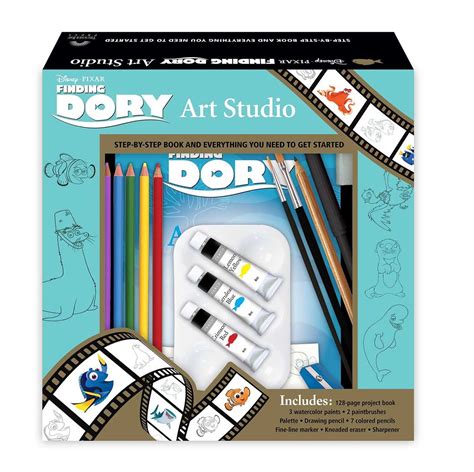 Buy Disney-Pixar Finding Dory Art Studio Book Online at Low Prices in ...