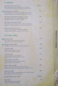 Menu of The Barn Terrace, Garuda Mall, Church Street, Bangalore ...