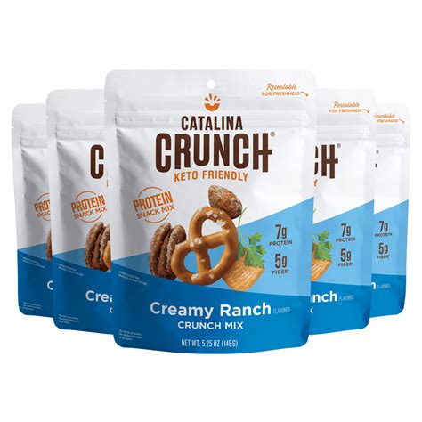 Free Shipping! Catalina Crunch Mix Creamy Ranch Protein Snack Mix ...