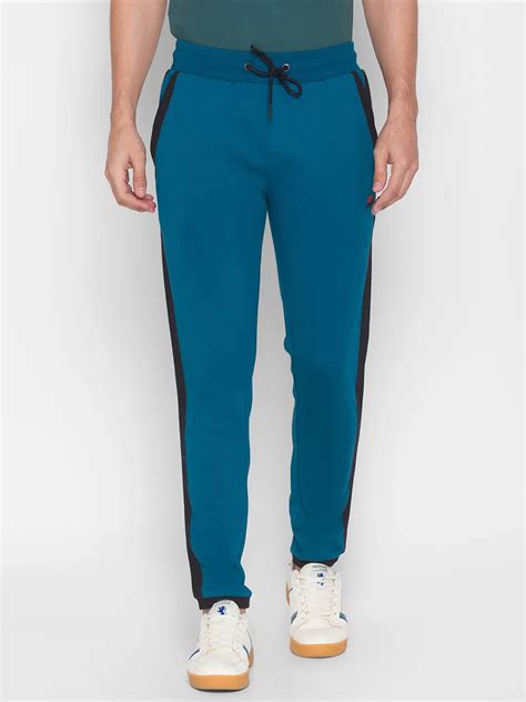 Being Human Men Regular Fit Track-Teal
