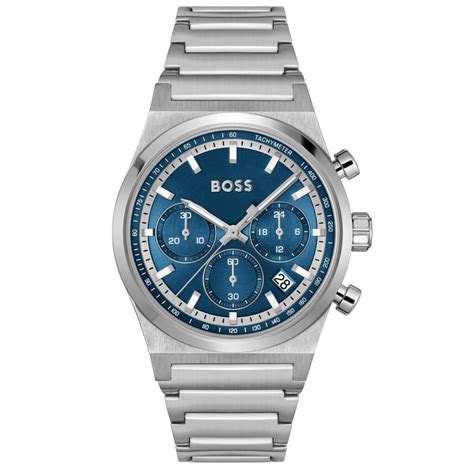 Boss CANDOR CHRONO 41 mm Blue Dial Men Watch 1514250 – Only Watches