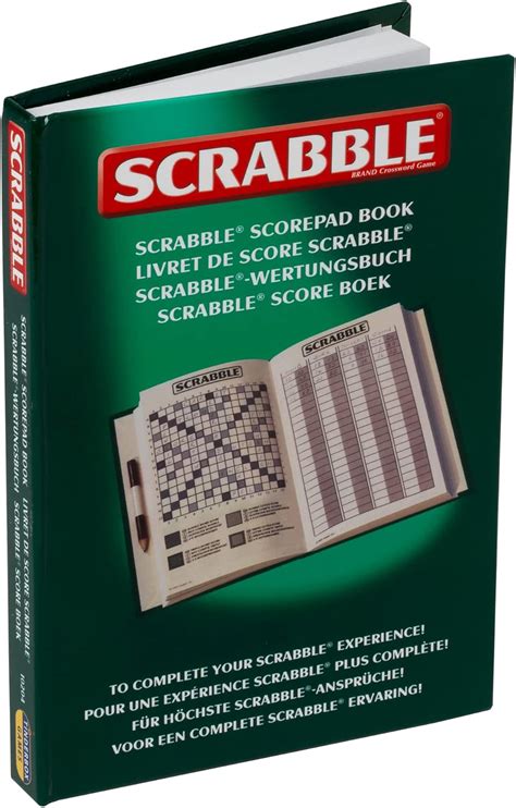 Buy IDEAL | Scrabble: Classic Scorepad Book to Complete Your Scrabble ...