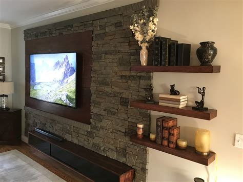 Interior Stone Accent Wall Ideas by Wes | GenStone