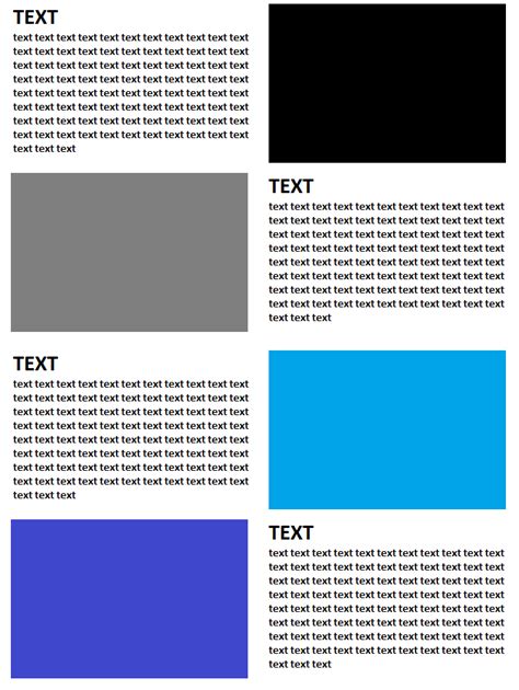 Image result for HTML/CSS Code Column/Row Image Text