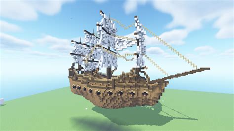 Minecraft How To Build A Pirate Ship
