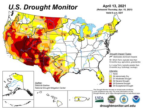 The Great Depression Dust Bowl Map