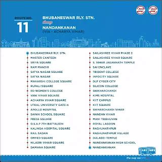 Cuttack Bhubaneswar Puri AMA Bus Stoppages with Route Map (Updated July ...