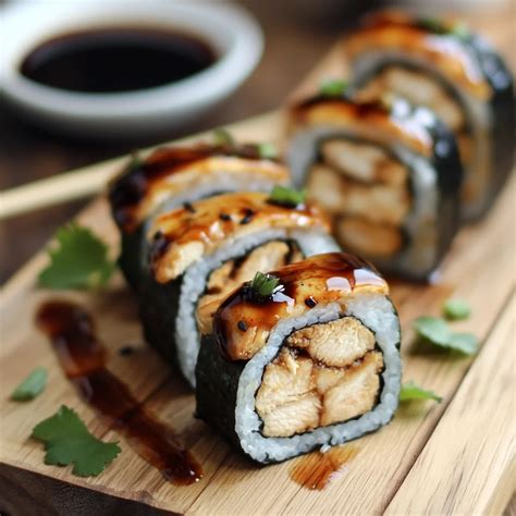Teriyaki Chicken Sushi Recipe