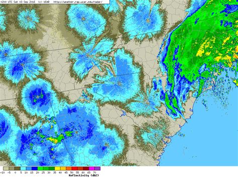 2-3 September 2016 Radar Reflectivity Mosaic