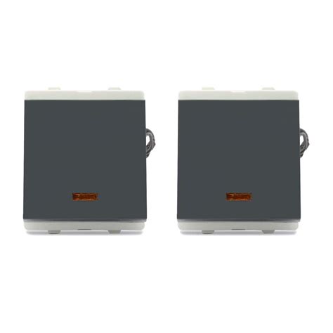 Schneider Electric Livia-32A 2 Module Double Pole Switch With Indicator ...