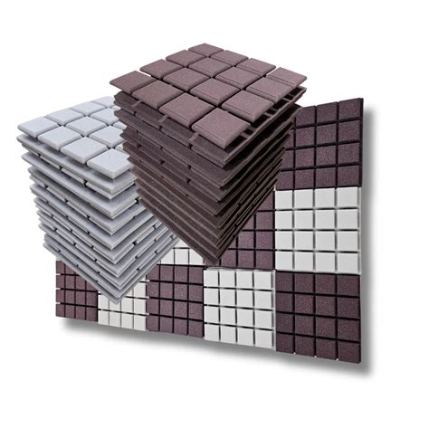 MMT Acoustix® 18 Pc Turbo Acoustic Foam, Level Sound Recording ...