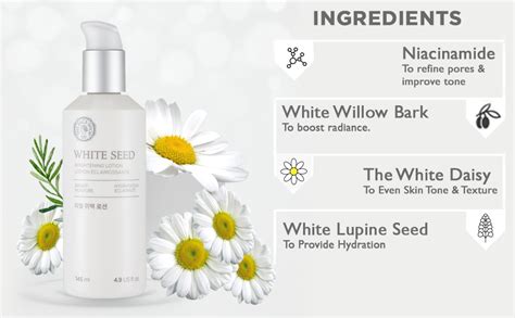 The Face Shop White Seed Brightening Face Lotion with Niacinamide ...