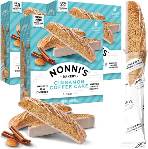 Amazon.com: Nonni's Gingerbread Biscotti Holiday Cookies - 2 Boxes ...