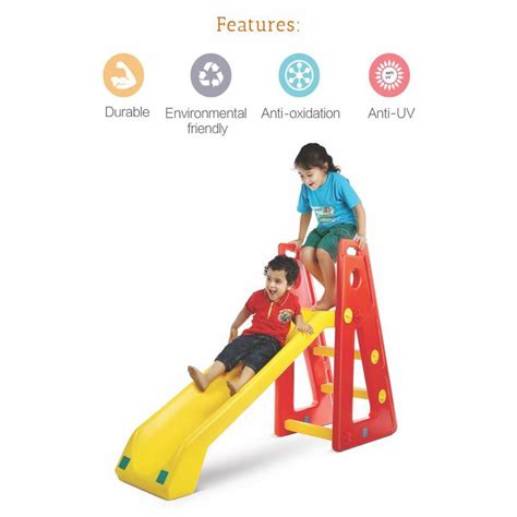 Buy Ok Play Baby Slide Senior Garden and School Toy for Kids, Yellow ...
