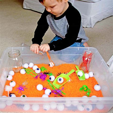 Halloween Sensory Boxes Fall Sensory Bins (including Halloween And