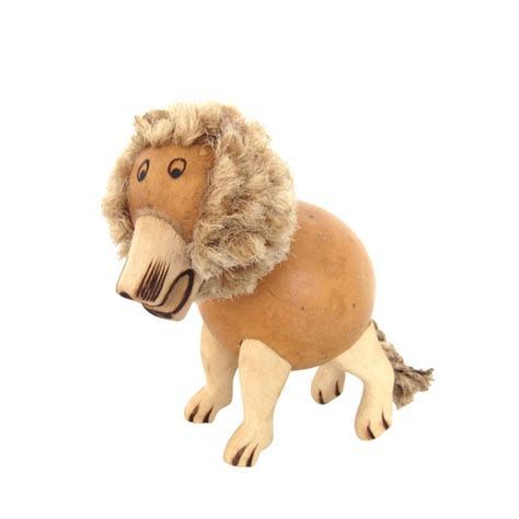 ライオンのひょうたん人形 S / Calabash Doll Lion S | Solola