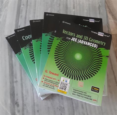 Cengage JEE Advanced Mathematics by G. Tewani | Set of 5 Books (Like N ...