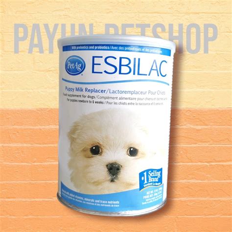 Esbilac puppy Milk Replacer 340g. (EXP.03/2023)นมผงสำหรับสุนัข - พะยูน ...