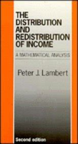 Buy The Distribution and Redistribution of Income: A Mathematical ...