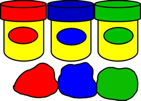 Play Doh Clip Art at Clker.com - vector clip art online, royalty free ...