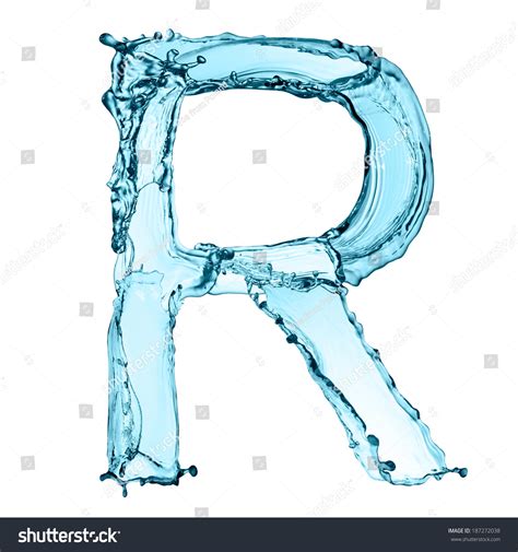 The Letter R In Water