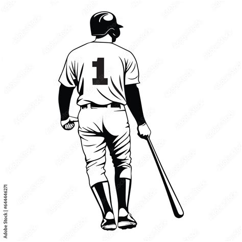 Baseball Player Back View 的图像结果