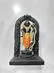 Buy Ram Lalla Murti Idol Ayodhya ram mandir Made of Marble dust Idols ...