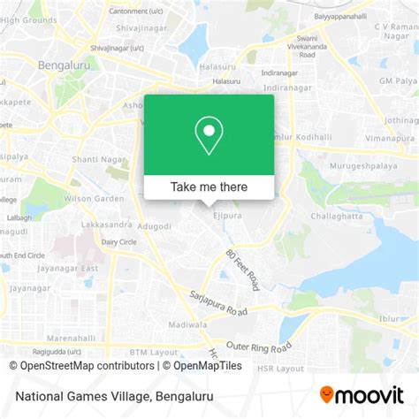How to Get to National Games Village in Egipura by Bus or Metro?