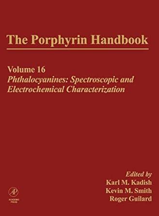 Buy The Porphyrin Handbook: Phthalocyanines: Spectroscopic and ...