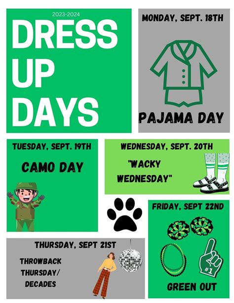 Homecoming Dress Up Days! | Burnet Consolidated ISD