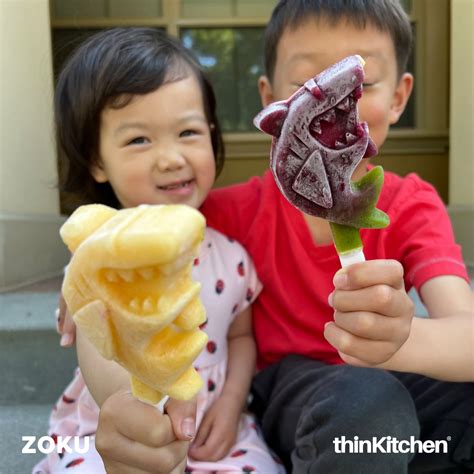 thinKitchen®Zoku Shark Ice Pop Mold – Bombay Kids Company